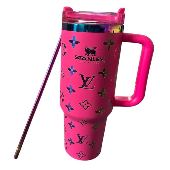 Stanley Pink Flowstate Tumbler - Picture 3 of 3
